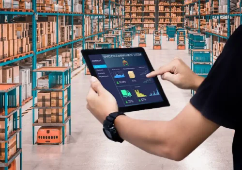 Inventory asset management software dashboard view