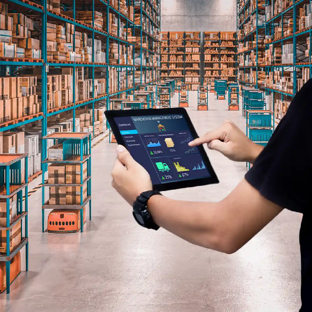 Inventory asset management software dashboard view