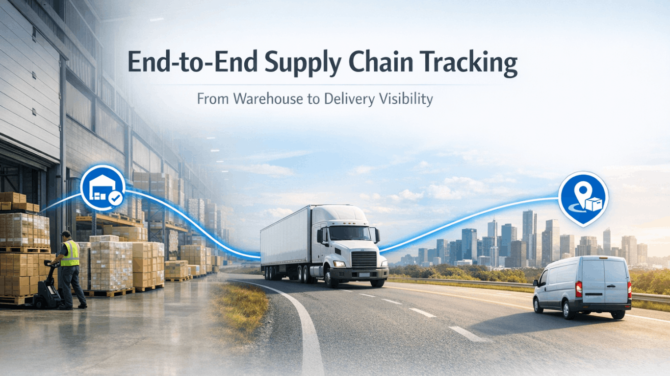 End-to-End Tracking in Logistics
